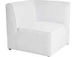 Beliani Kulmamoduuli Vakosametti Luonnonvalkoinen Lemvig Cheap