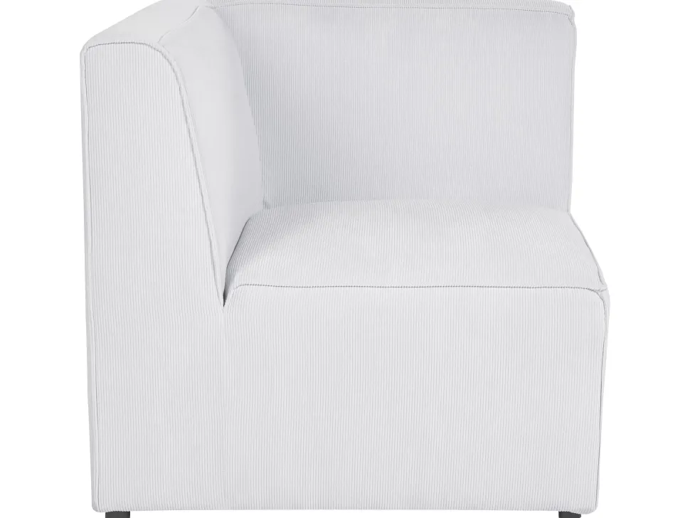 Beliani Kulmamoduuli Vakosametti Luonnonvalkoinen Lemvig Cheap