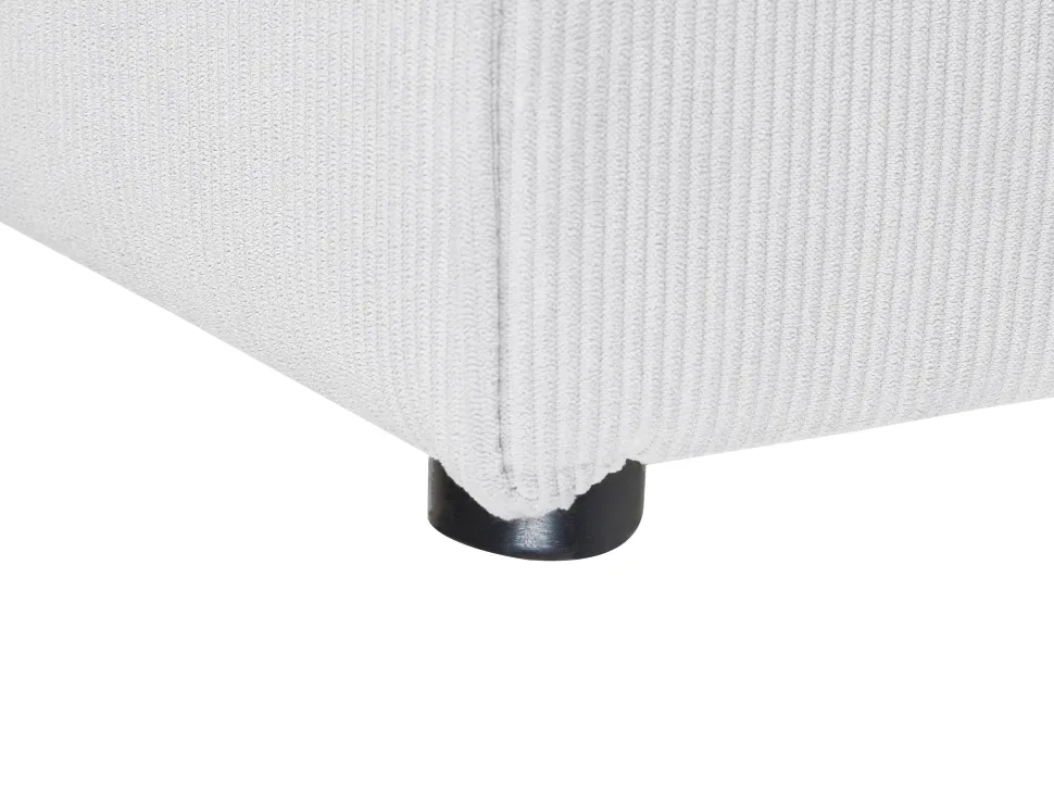 Beliani Kulmamoduuli Vakosametti Luonnonvalkoinen Lemvig Cheap