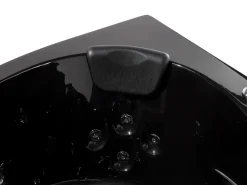 Beliani Kulmaporeamme Led-Valot Musta 214 X 155 Cm Martinica Cheap