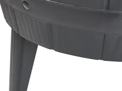 Beliani Kylmapoyta Musta 48 Cm Silg Store