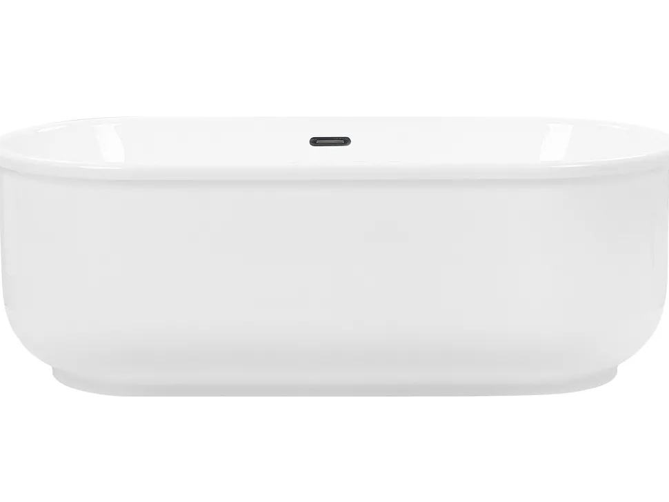 Beliani Kylpyamme Vapaasti Seisova Valkoinen 170 X 80 Cm Pinel Hot