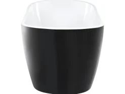 Beliani Kylpyamme Vapaasti Seisova Musta 170 X 78 Cm Solarte Discount