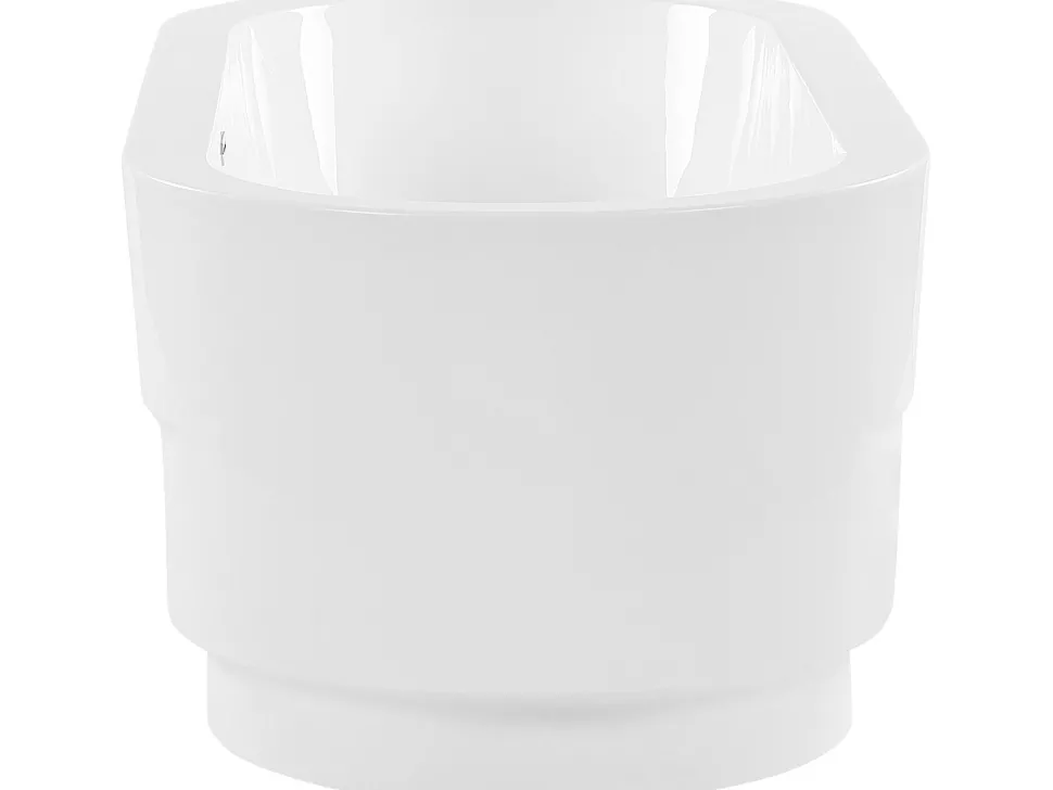 Beliani Kylpyamme Vapaasti Seisova Valkoinen 170 X 80 Cm Empresa Fashion