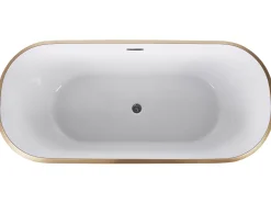 Beliani Kylpyamme Vapaasti Seisova Kulta 170 X 77 Cm Tesoro Clearance