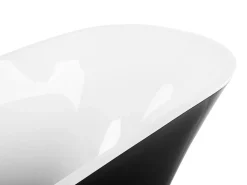 Beliani Kylpyamme Vapaasti Seisova Musta 170 X 80 Cm Dulcina Best