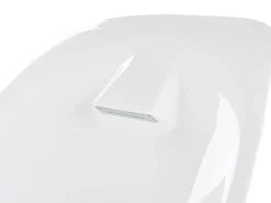 Beliani Kylpyamme Vapaasti Seisova Punainen 180 X 78 Cm Coco Discount