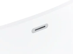 Beliani Kylpyamme Vapaasti Seisova Punainen 150 X 75 Cm Antigua Shop