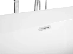 Beliani Kylpyamme Vapaasti Seisova Valkoinen 170 X 80 Cm Ovalle Best