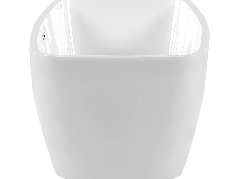 Beliani Kylpyamme Vapaasti Seisova Valkoinen 170 X 78 Cm Mingo Discount