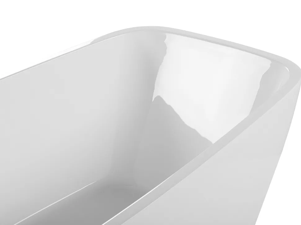 Beliani Kylpyamme Vapaasti Seisova Valkoinen 170 X 78 Cm Mingo Discount