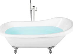 Beliani Kylpyamme Vapaasti Seisova Valkoinen 170 X 76 Cm Cayman Online