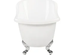 Beliani Kylpyamme Vapaasti Seisova Valkoinen 170 X 76 Cm Cayman Online