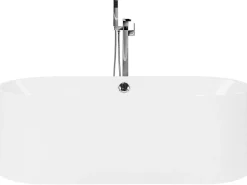 Beliani Kylpyamme Vapaasti Seisova Valkoinen 170 X 75 Cm Catalina Clearance