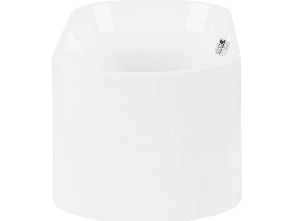 Beliani Kylpyamme Vapaasti Seisova Valkoinen 170 X 75 Cm Catalina Clearance