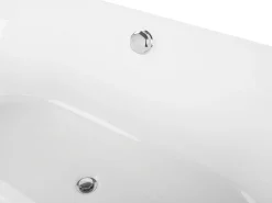 Beliani Kylpyamme Vapaasti Seisova Valkoinen 170 X 75 Cm Catalina Clearance