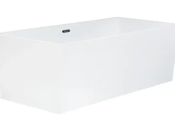 Beliani Kylpyamme Vapaasti Seisova Valkoinen 170 X 81 Cm Rios Outlet