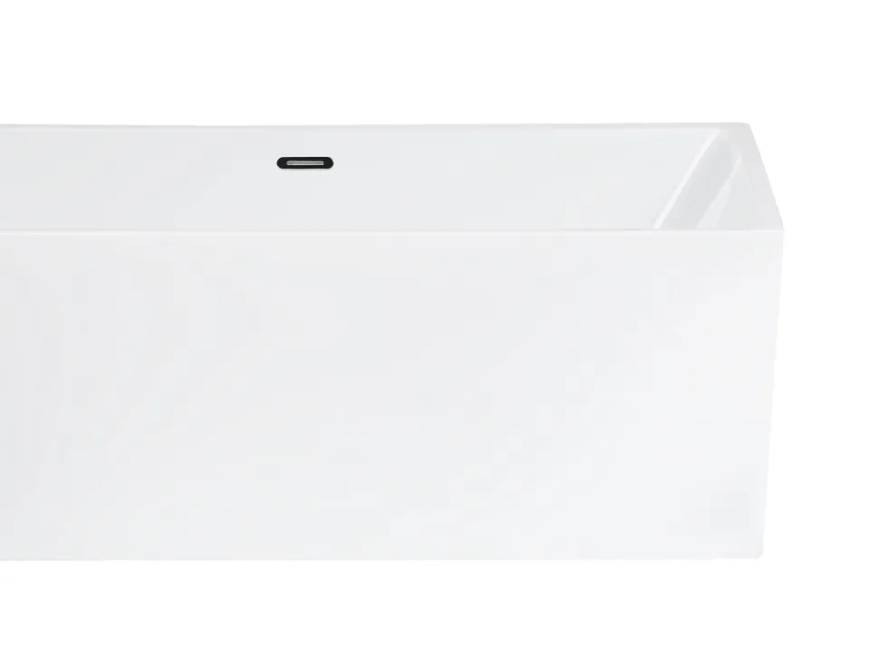 Beliani Kylpyamme Vapaasti Seisova Valkoinen 170 X 81 Cm Rios Outlet