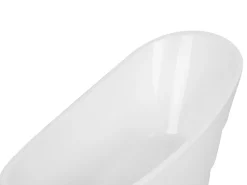 Beliani Kylpyamme Vapaasti Seisova Valkoinen 170 X 73 Cm Buenavista Shop