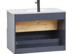 Beliani Kylpyhuoneen Kalusteet 3 Osaa Harmaa Figueres Best