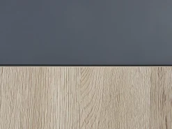 Beliani Kylpyhuoneen Kalusteet 3 Osaa Vaalea Puu/Harmaa 60 Cm Teruel Clearance