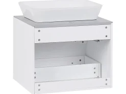 Beliani Kylpyhuoneen Kalusteet 3 Osaa Valkoinen Manzon Cheap