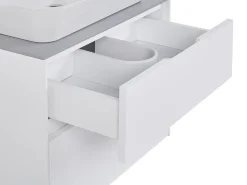 Beliani Kylpyhuoneen Kalusteet 3 Osaa Valkoinen Manzon Cheap