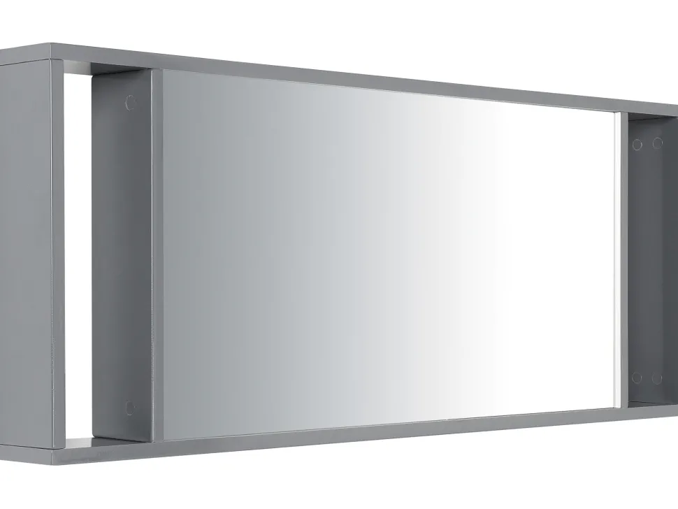 Beliani Kylpyhuoneen Kalusteet 3 Osaa Harmaa Almeria Sale