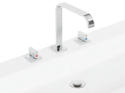 Beliani Kylpyhuoneen Kalusteet 3 Osaa Harmaa Almeria Sale