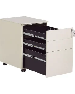 Beliani Laatikosto Teras 3 Laatikkoa Vaalea Beige Cami Flash Sale