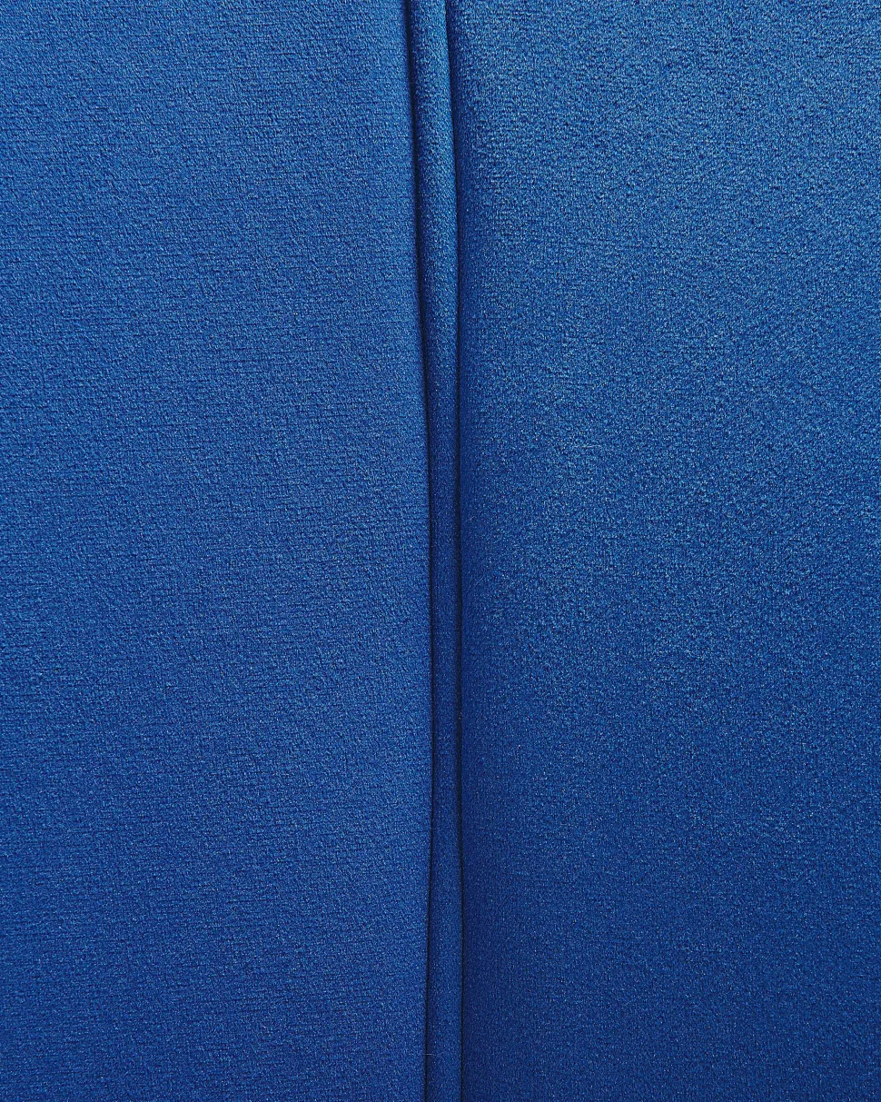 Beliani Laivastonsininen Samettinen Nojatuoli Lovikka Clearance