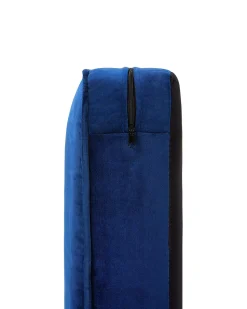 Beliani Laivastonsininen Samettiverhoiltu Nojatuoli Chesterfield Hot