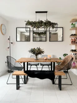 Beliani Lampaantalja Musta Uluru Best Sale