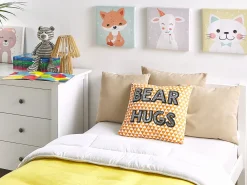 Beliani Lasten Tyyny 40 X 40 Cm Oranssi Radzikot Clearance