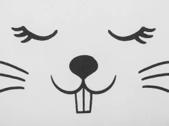 Beliani Lasten Tyyny Kani 53 X 43 Cm Musta/Valkoinen Kanpur Best