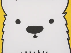 Beliani Lasten Tyyny 2Kpl 45 X 45 Cm Keltainen Waranasi New