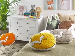 Beliani Lasten Tyyny 2Kpl 46 X 36 Cm Ruskea Benagulru Best