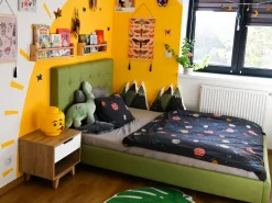 Beliani Lasten Tyyny 2Kpl 60 X 50 Cm Vihrea/Musta Indore Fashion