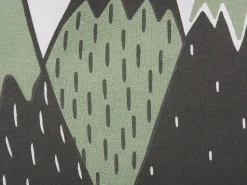 Beliani Lasten Tyyny 2Kpl 60 X 50 Cm Vihrea/Musta Indore Fashion