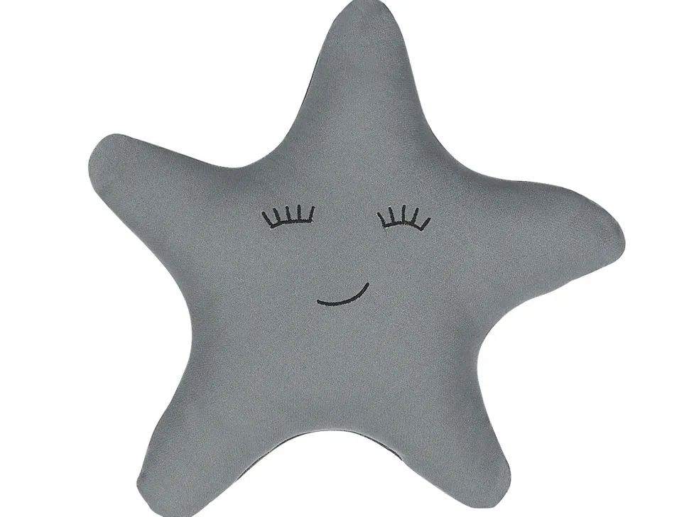 Beliani Lasten Tyyny Tahti 40 X 40 Cm Harmaa Bhopal Best