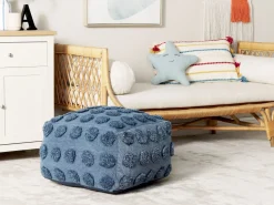 Beliani Lasten Tyyny Tahti 2Kpl 40 X 40 Cm Sininen Bhopal Best