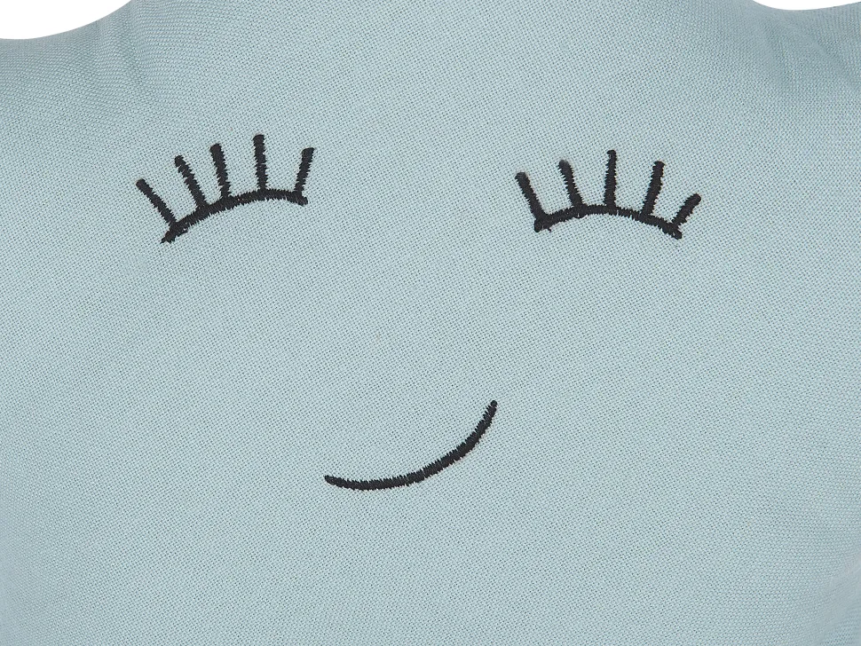 Beliani Lasten Tyyny Tahti 2Kpl 40 X 40 Cm Sininen Bhopal Best