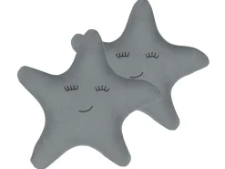 Beliani Lasten Tyyny Tahti 2Kpl 40 X 40 Cm Harmaa Bhopal Best