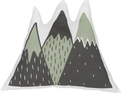 Beliani Lasten Tyyny Vuoret 60 X 50 Cm Vihrea/Musta Indore Shop