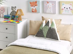 Beliani Lasten Tyyny Vuoret 60 X 50 Cm Vihrea/Musta Indore Shop