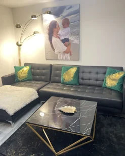 Beliani Lattiavalaisin 5 Polttimoa Metalli Kulta Flinders Best Sale