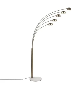 Beliani Lattiavalaisin 5 Polttimoa Metalli Kulta Flinders Best Sale