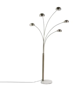 Beliani Lattiavalaisin 5 Polttimoa Metalli Kulta Flinders Best Sale