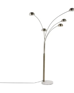 Beliani Lattiavalaisin 5 Polttimoa Metalli Kulta Flinders Best Sale