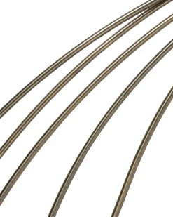 Beliani Lattiavalaisin 5 Polttimoa Metalli Kulta Flinders Best Sale